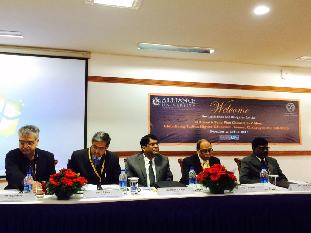 Dr. Madhukar G Angur speaking